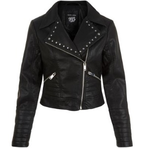 New Look - Black Studded Biker Jacket £17.99